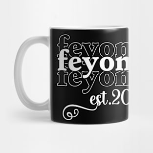 Feyonce Est 2024 Tee Engagement Gift Gift for Fiancee Wife Husband Mug